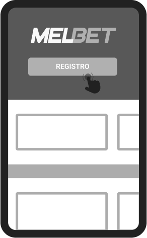 Haz clic en el botón de registro